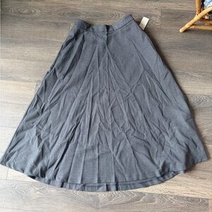 NWT Abercrombie High Rise Circle-Cut Maxi Skirt - M petite